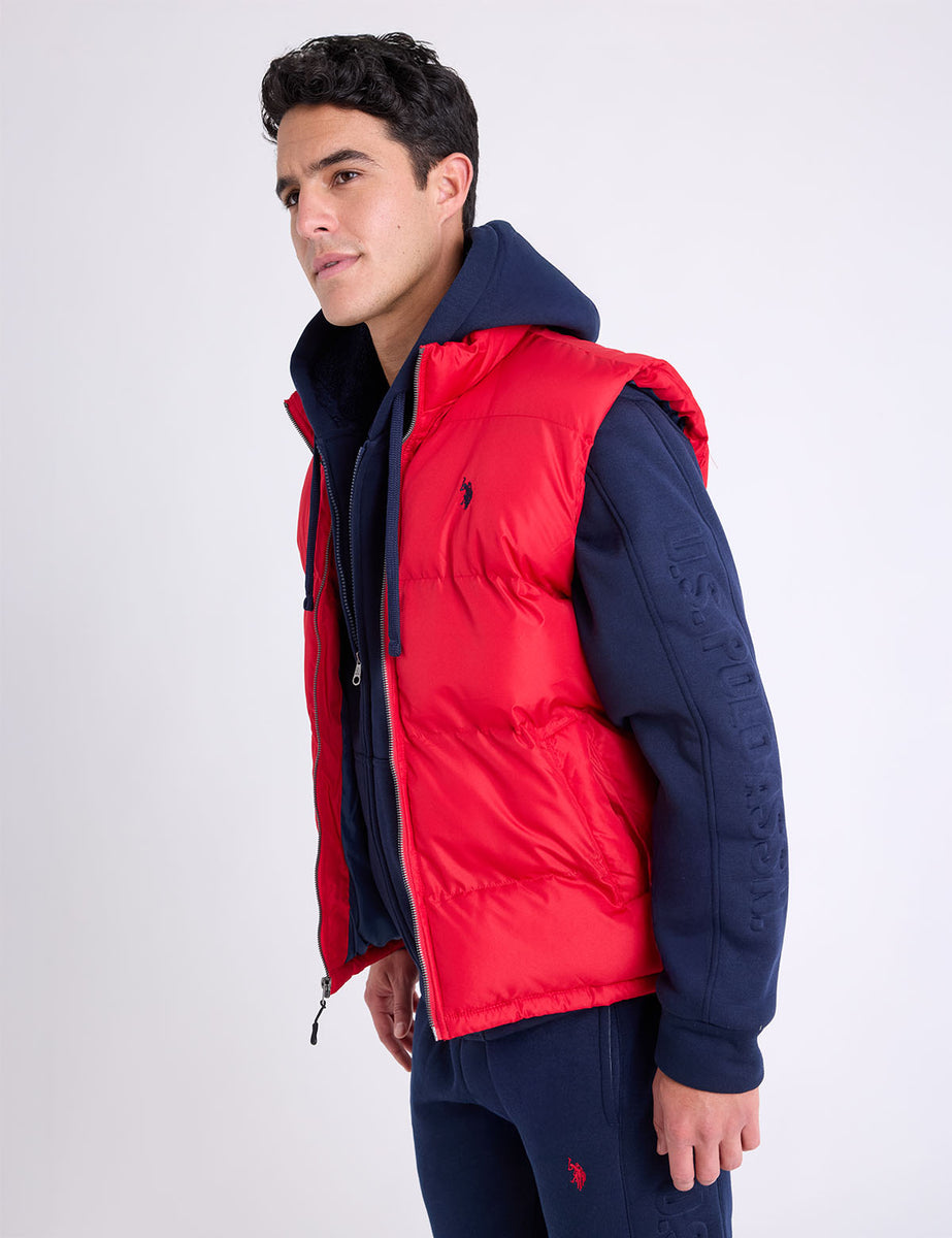 【新品】CLUBHAUS Fake layered Vest + Polo CLUBHAUS Fake layered Vest + Polo '25 - Navy/Wh