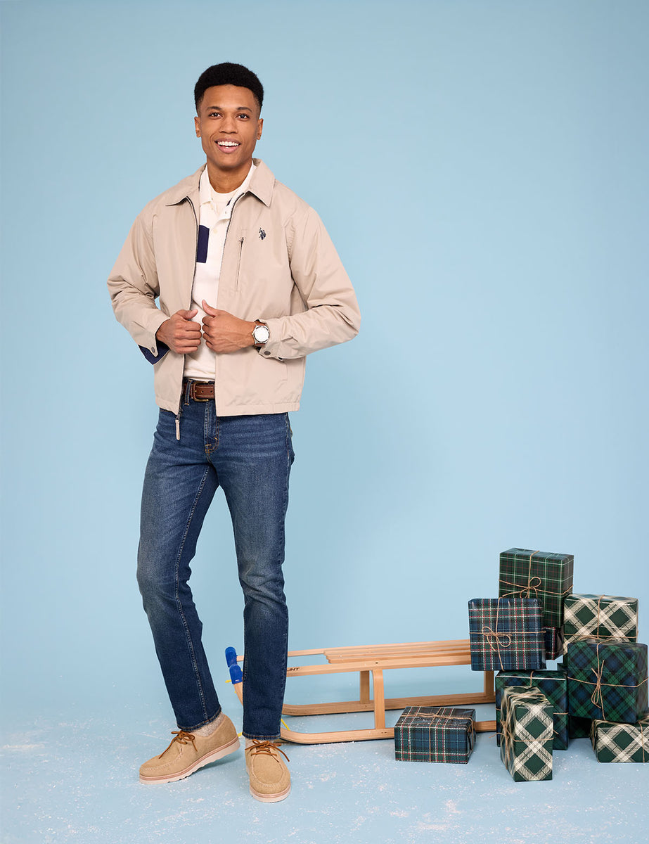 MICRO FLEECE GOLF JACKET– U.S. Polo Assn.