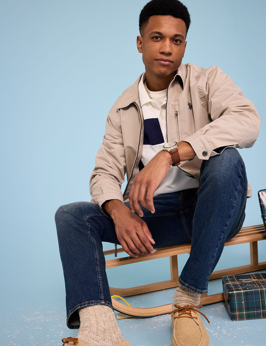 MICRO FLEECE GOLF JACKET– U.S. Polo Assn.