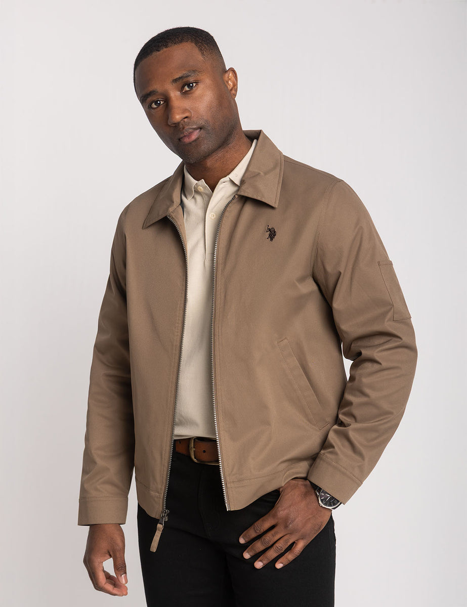 Us Polo Assn Jackets Turkey Buy Polo Brown Mens 100% Cotton Twill