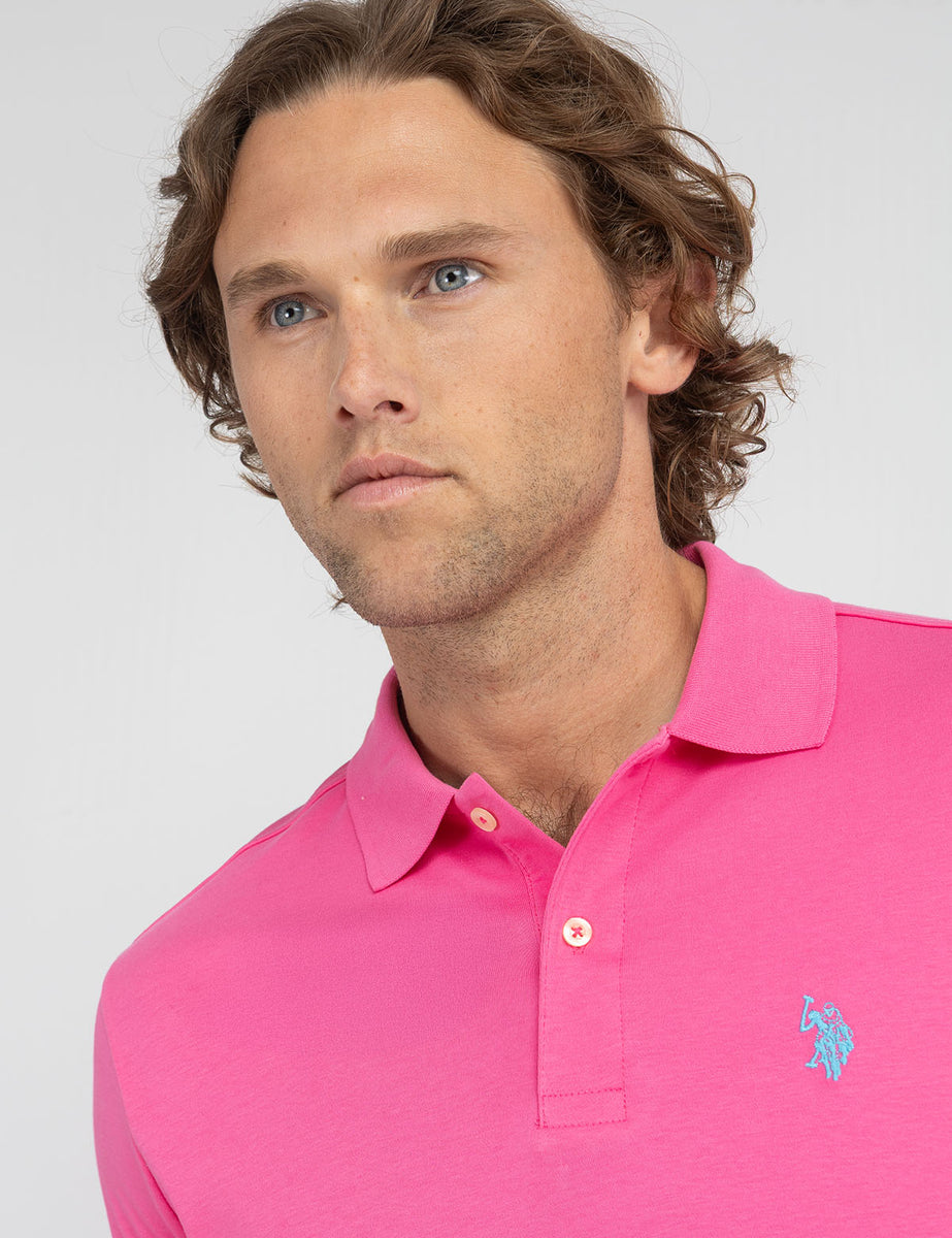 SOLID INTERLOCK POLO SHIRT– U.S. Polo Assn.