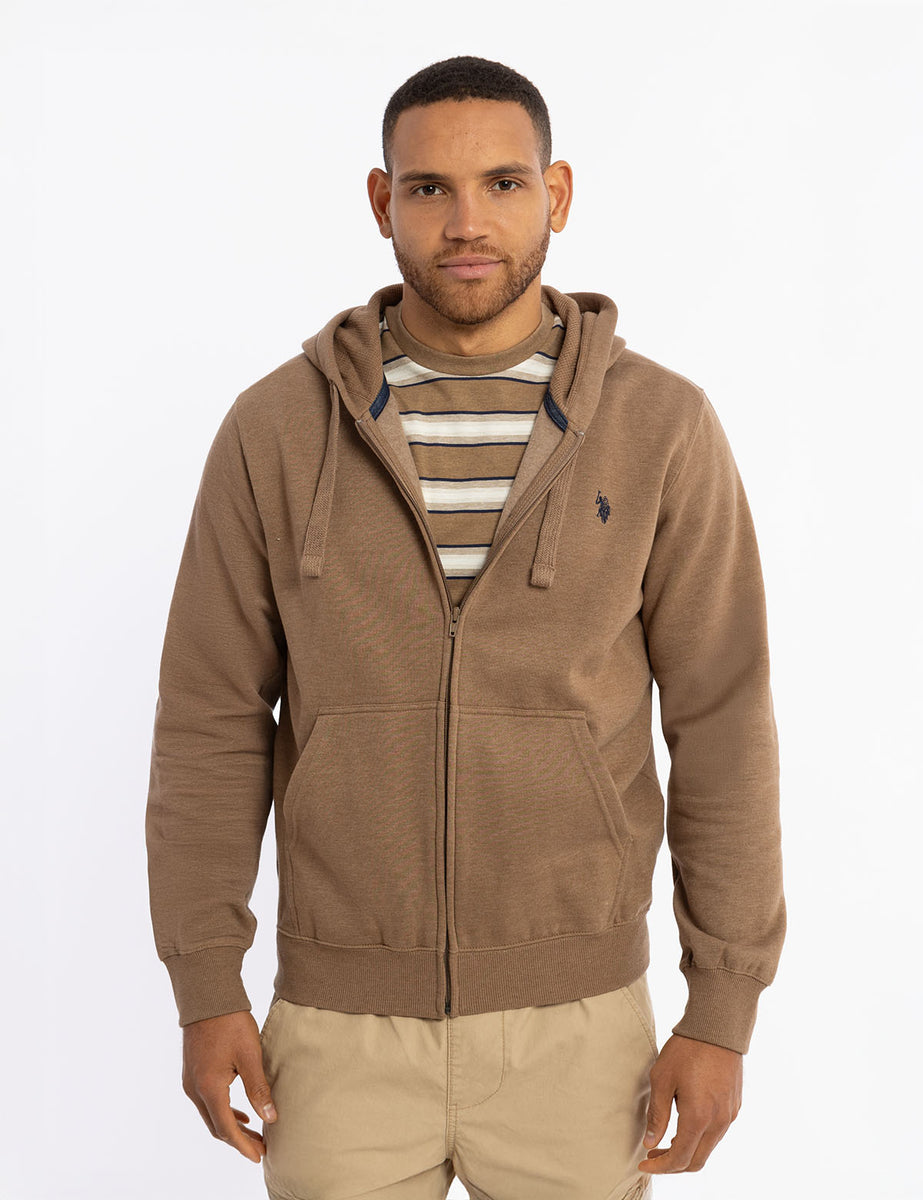 FULL ZIP LINED HOODIE– U.S. Polo Assn.