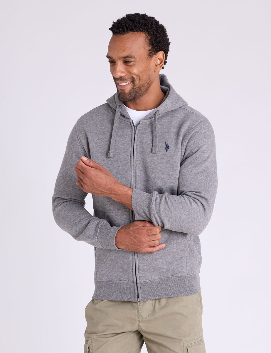 FULL ZIP LINED HOODIE– U.S. Polo Assn.