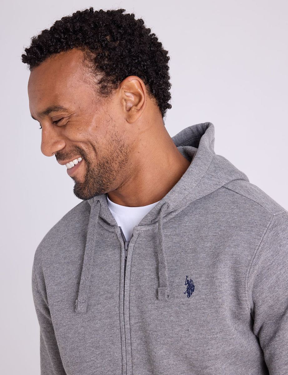 FULL ZIP LINED HOODIE– U.S. Polo Assn.