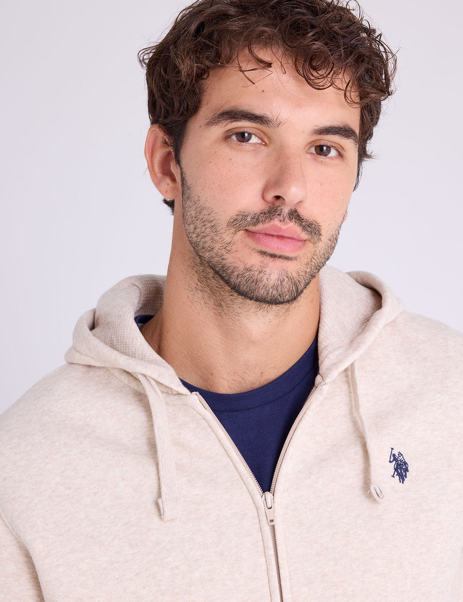 FULL ZIP LINED HOODIE– U.S. Polo Assn.
