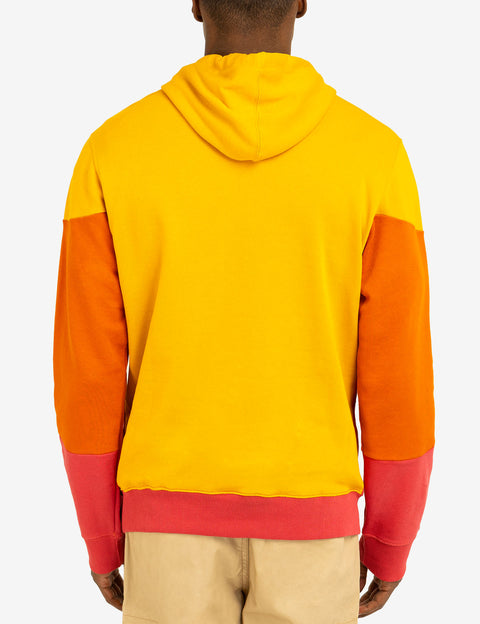 BLACK MALLET COLORBLOCK FRENCH TERRY HOODY - U.S. Polo Assn.
