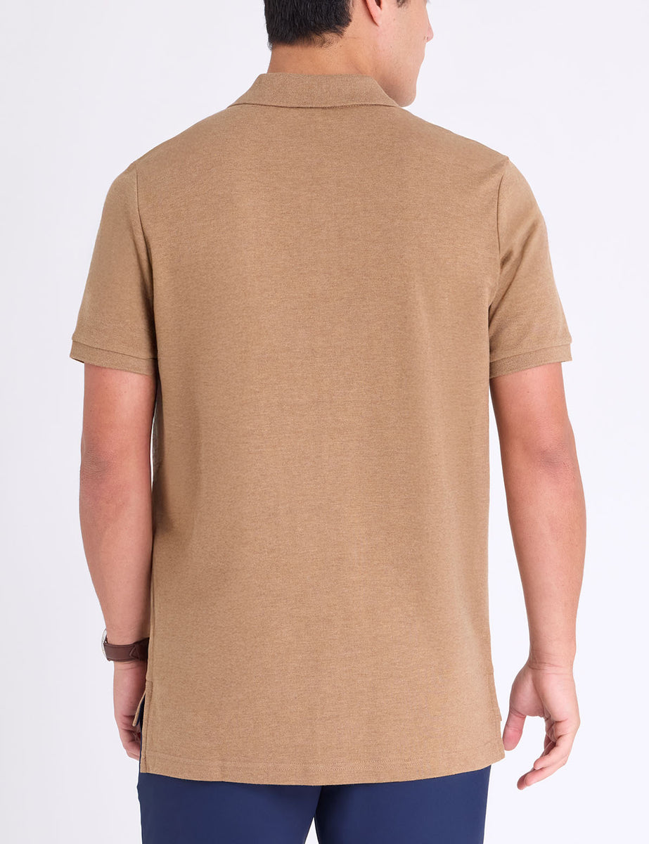 MULTI COLOR LOGO INTERLOCK POLO SHIRT– U.S. Polo Assn.