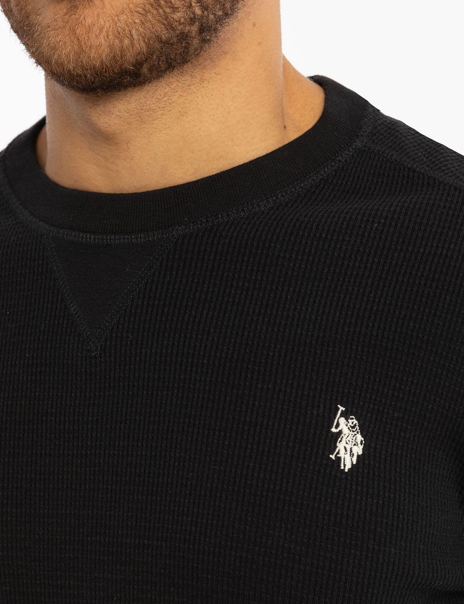 トップス ENEU polo rib knit SOLID RIB KNIT CREW NECK PULLOVER– U.S. Polo Assn.