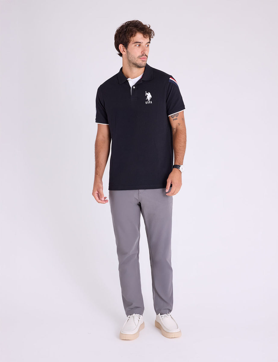 SIGNATURE TRICOT TAPE PIQUE POLO SHIRT– U.S. Polo Assn.