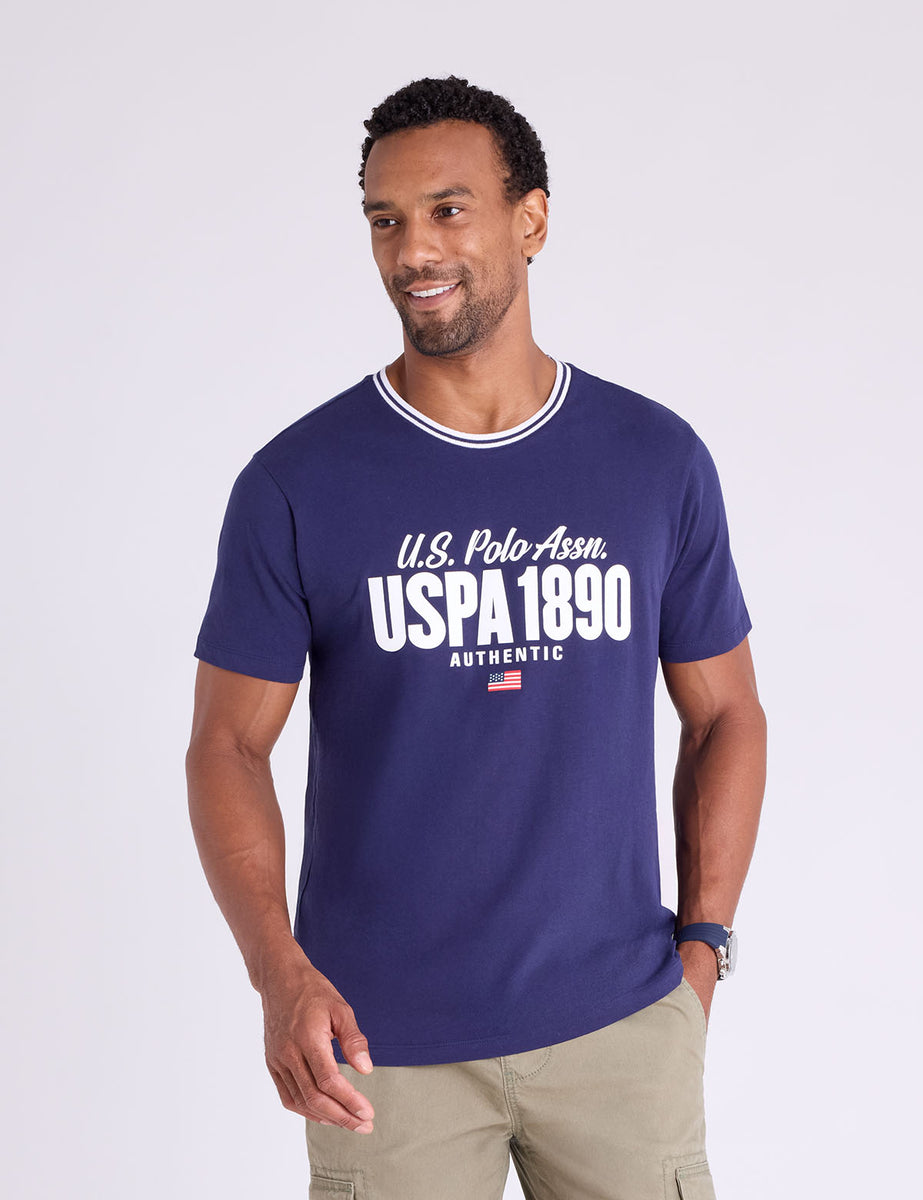SCRIPT WORDMARK GRAPHIC T-SHIRT– U.S. Polo Assn