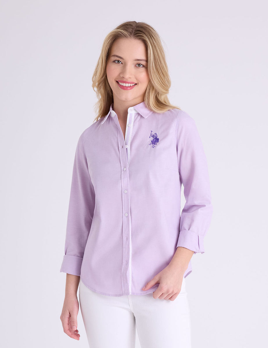 TONAL OXFORD SHIRT– U.S. Polo Assn.