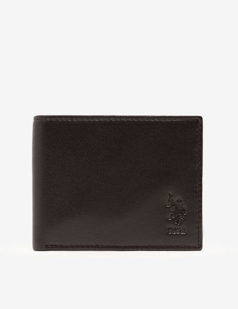 MENS LEATHER BIFOLD WALLET - U.S. Polo Assn.