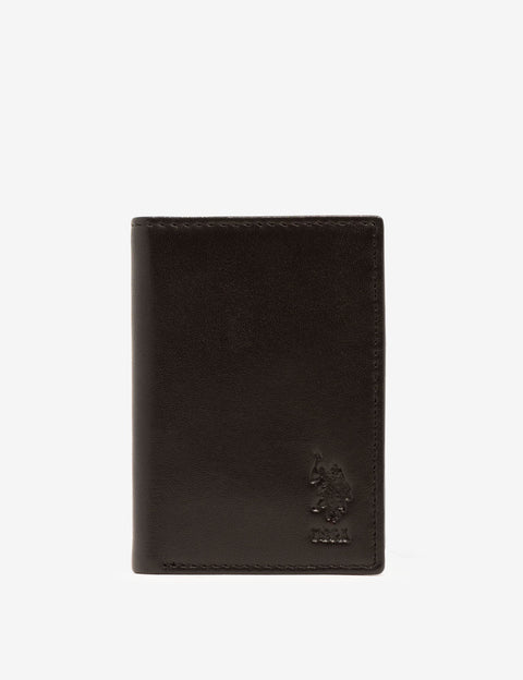 MENS LEATHER TRIFOLD WALLET - U.S. Polo Assn.