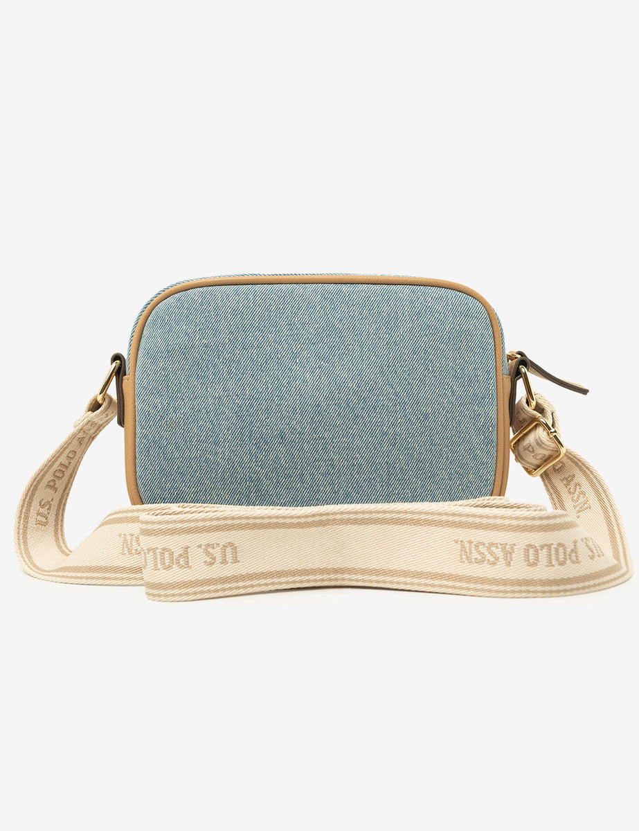 DENIM CROSSBODY BAG– U.S. Polo Assn.