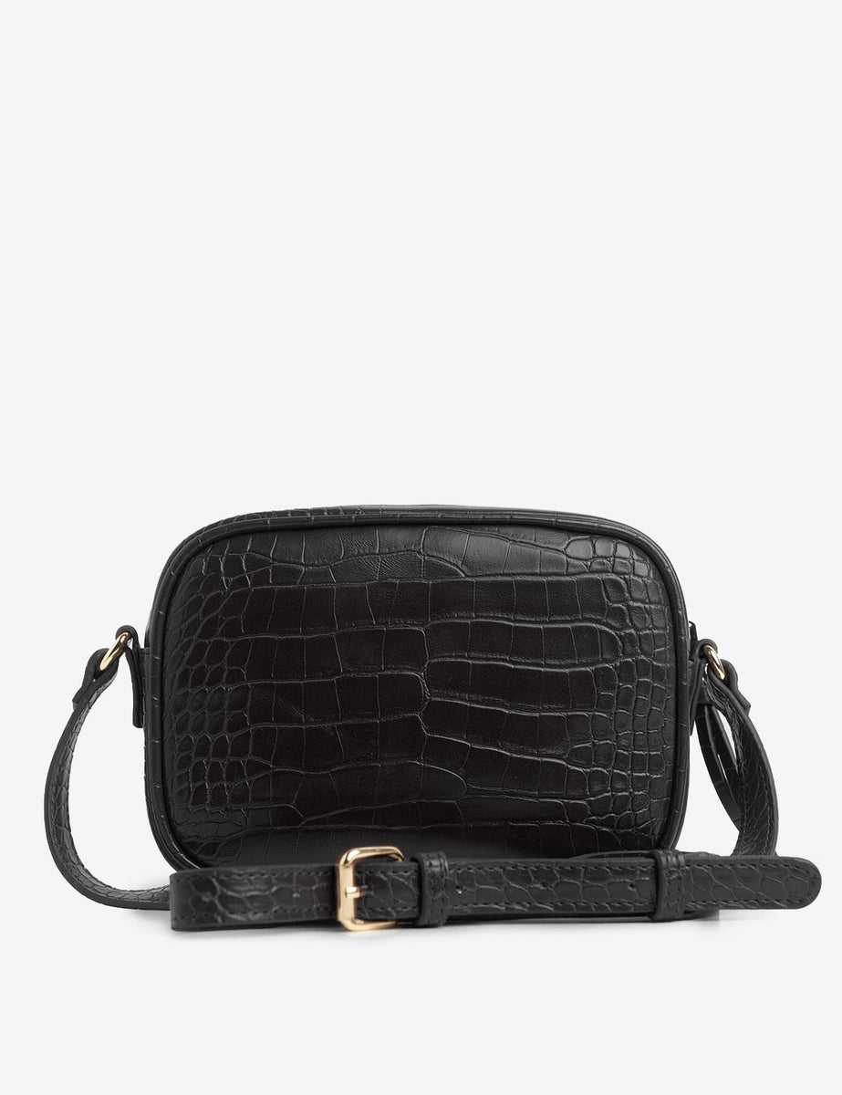 CROCODILE EMBOSSED CROSSBODY BAG– U.S. Polo Assn.