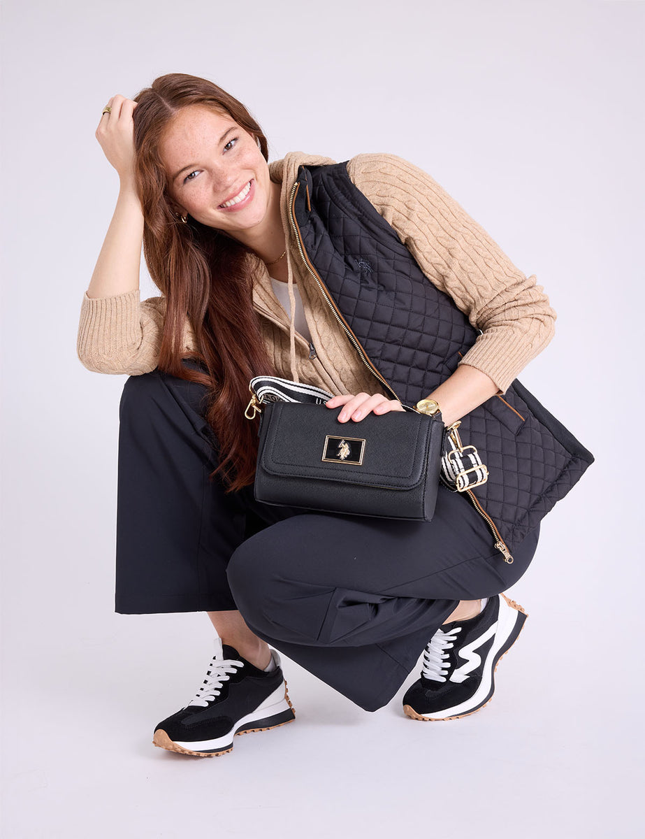 ENAMEL CROSSBODY BAG– U.S. Polo Assn.