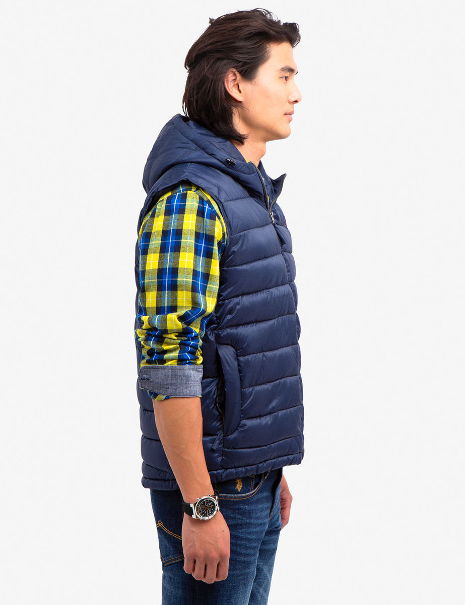 Polo vest store hooded