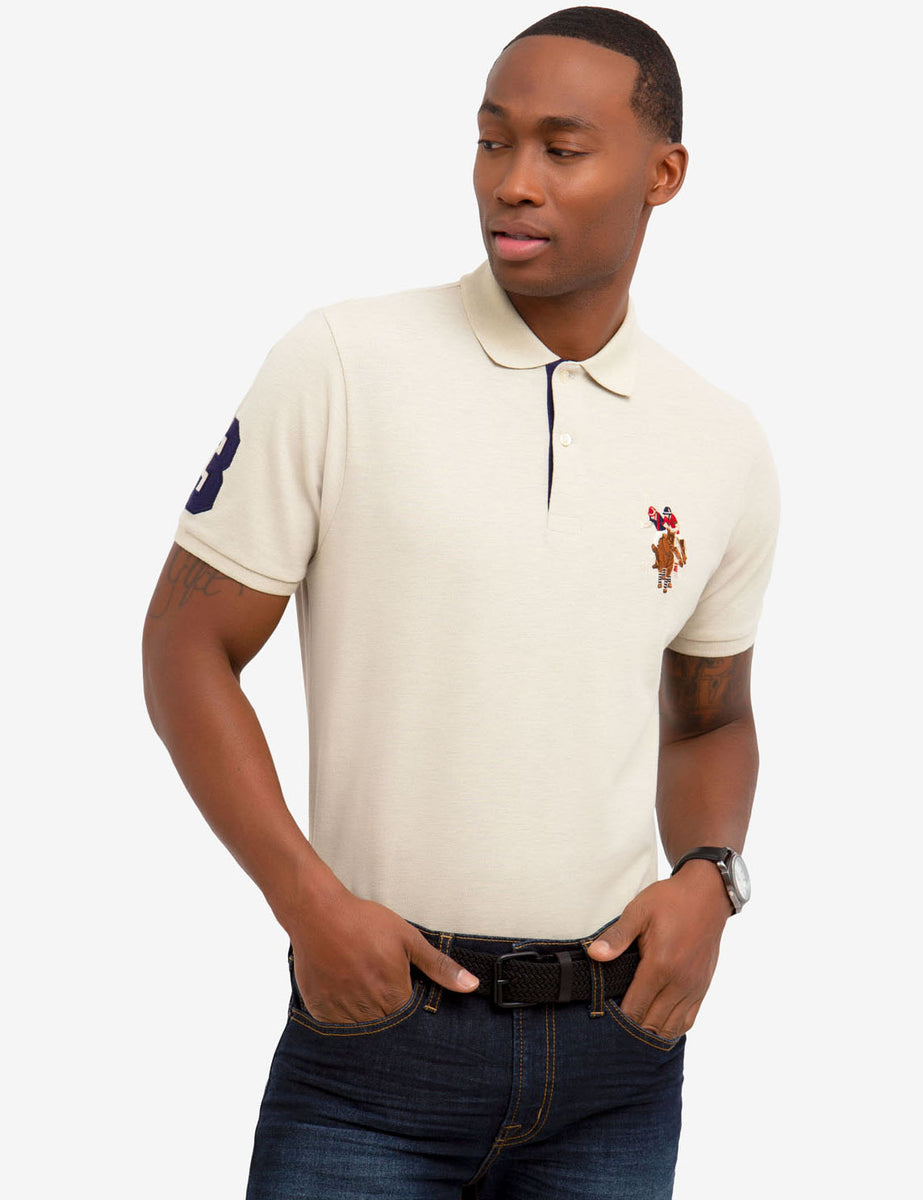 MULTI COLOR BIG LOGO POLO SHIRT– U.S. Polo Assn.