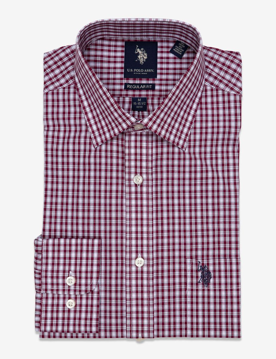 us polo dress shirts U.s. Polo Assn. Men's Short Sleeve Buttondown Shirts, Size: 3XL, Blue