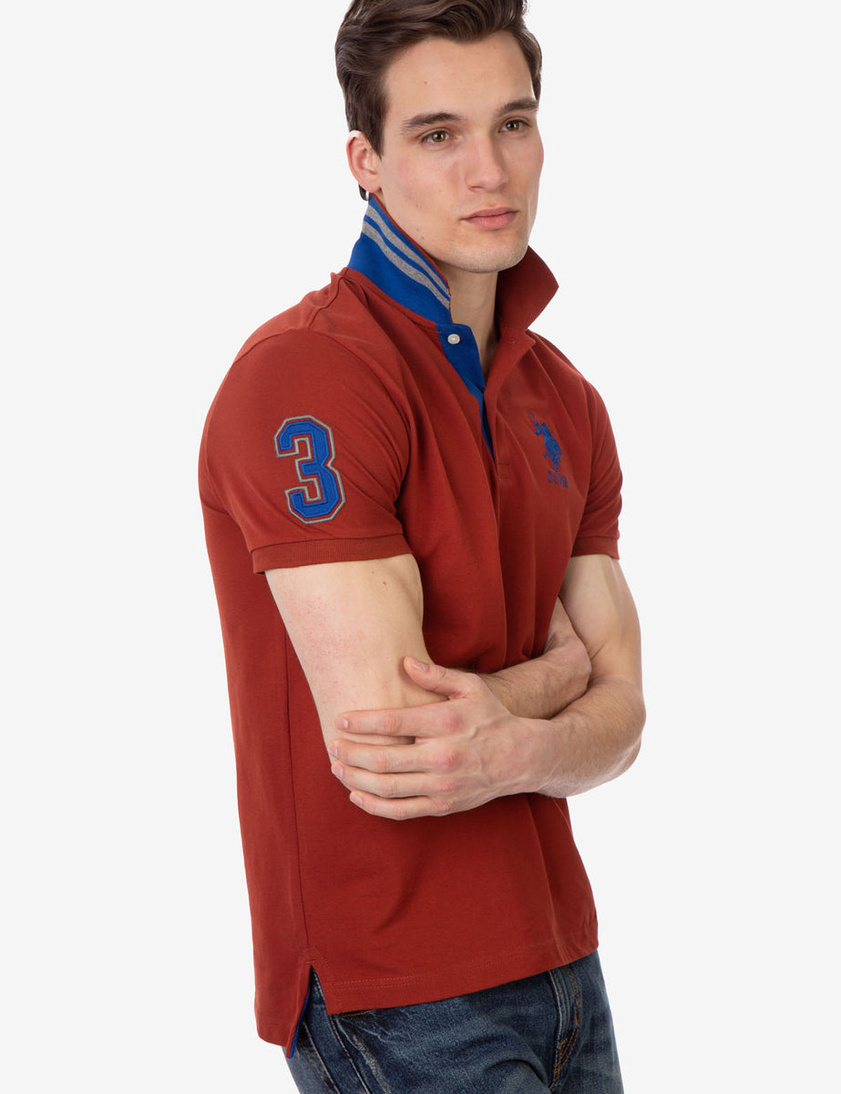 U.S. Polo Assn. Men's Slim Fit Stretch Polo Shirt