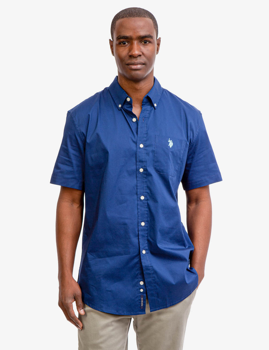 Ralph lauren short sleeve poplin shirt Clearance