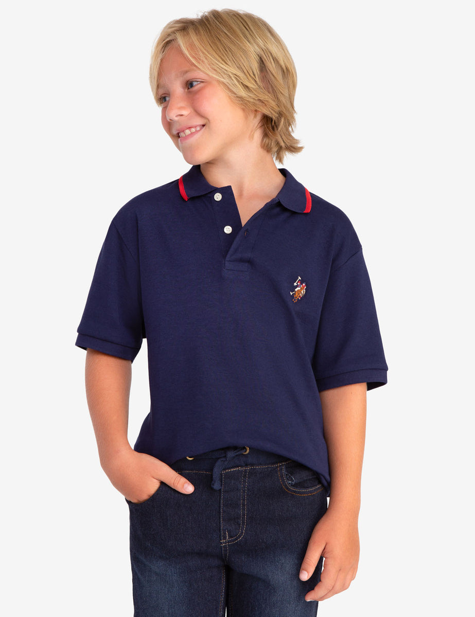 INTERLOCK POLO SHIRT– U.S. Polo Assn.