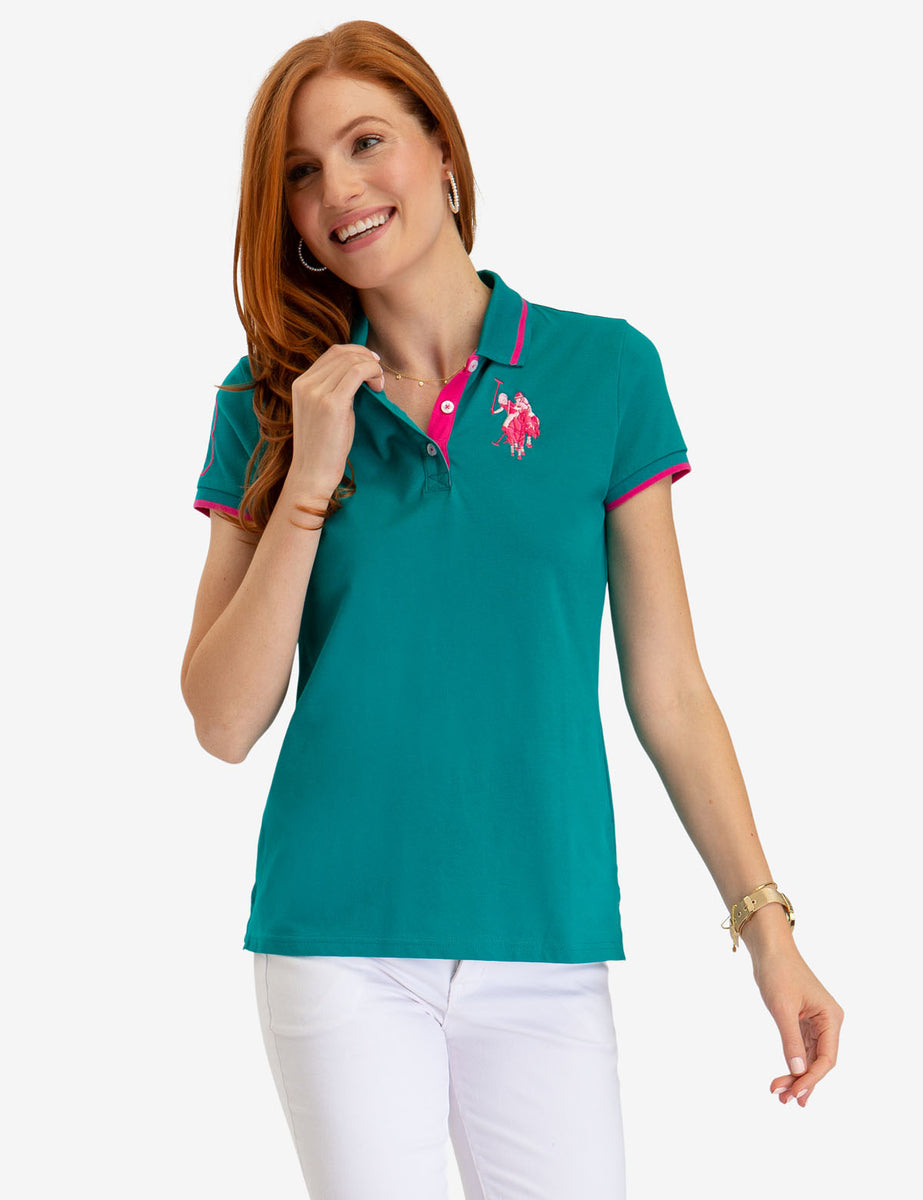 MULTI TONAL BIG LOGO POLO SHIRT– U.S. Polo Assn.