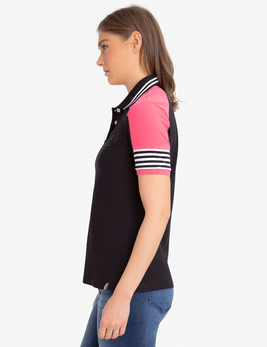PATCH SHOULDER POLO SHIRT– U.S. Polo Assn.