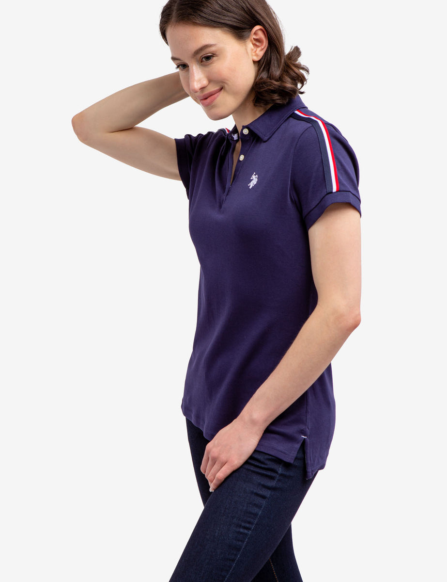 MULTI SHOULDER STRIPE POLO SHIRT– U.S. Polo Assn.