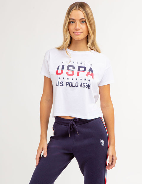 AMERICANA USPA CREW NECK T-SHIRT - U.S. Polo Assn.