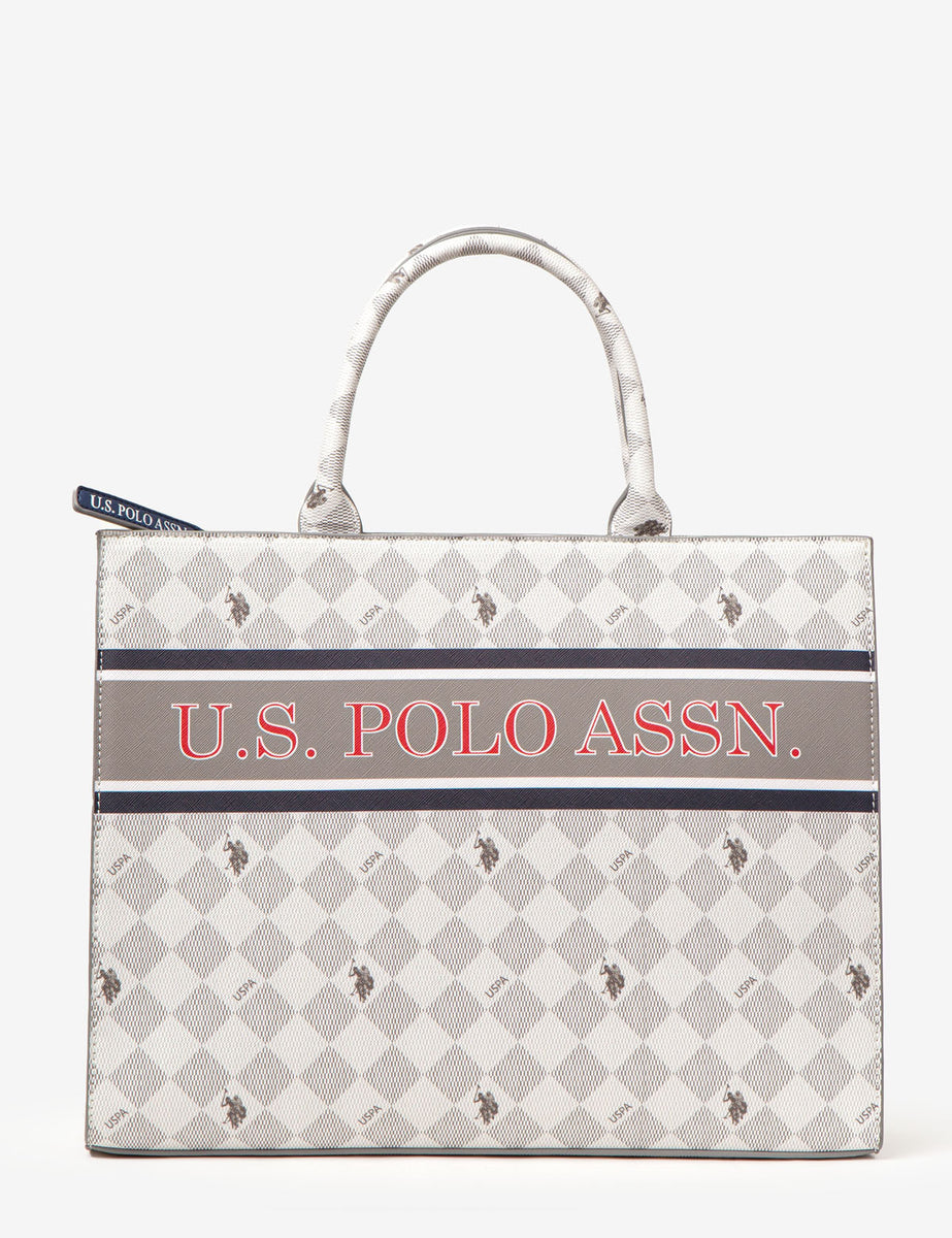 DIAMOND SIGNATURE TOTE BAG– U.S. Polo Assn.