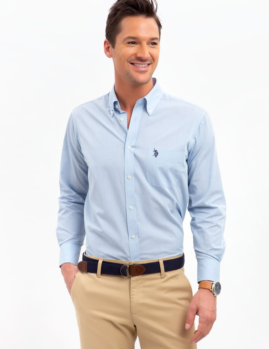 HORIZONTAL STRIPED DRESS SHIRT U.S. Polo Assn.