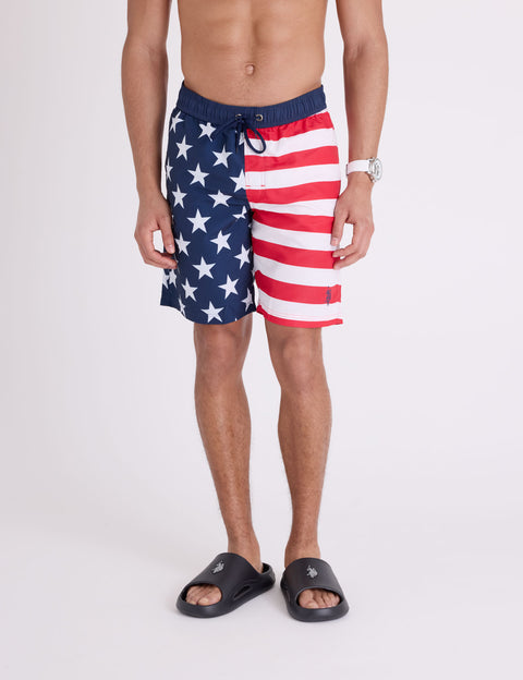 USA FLAG SWIM SHORTS - U.S. Polo Assn.
