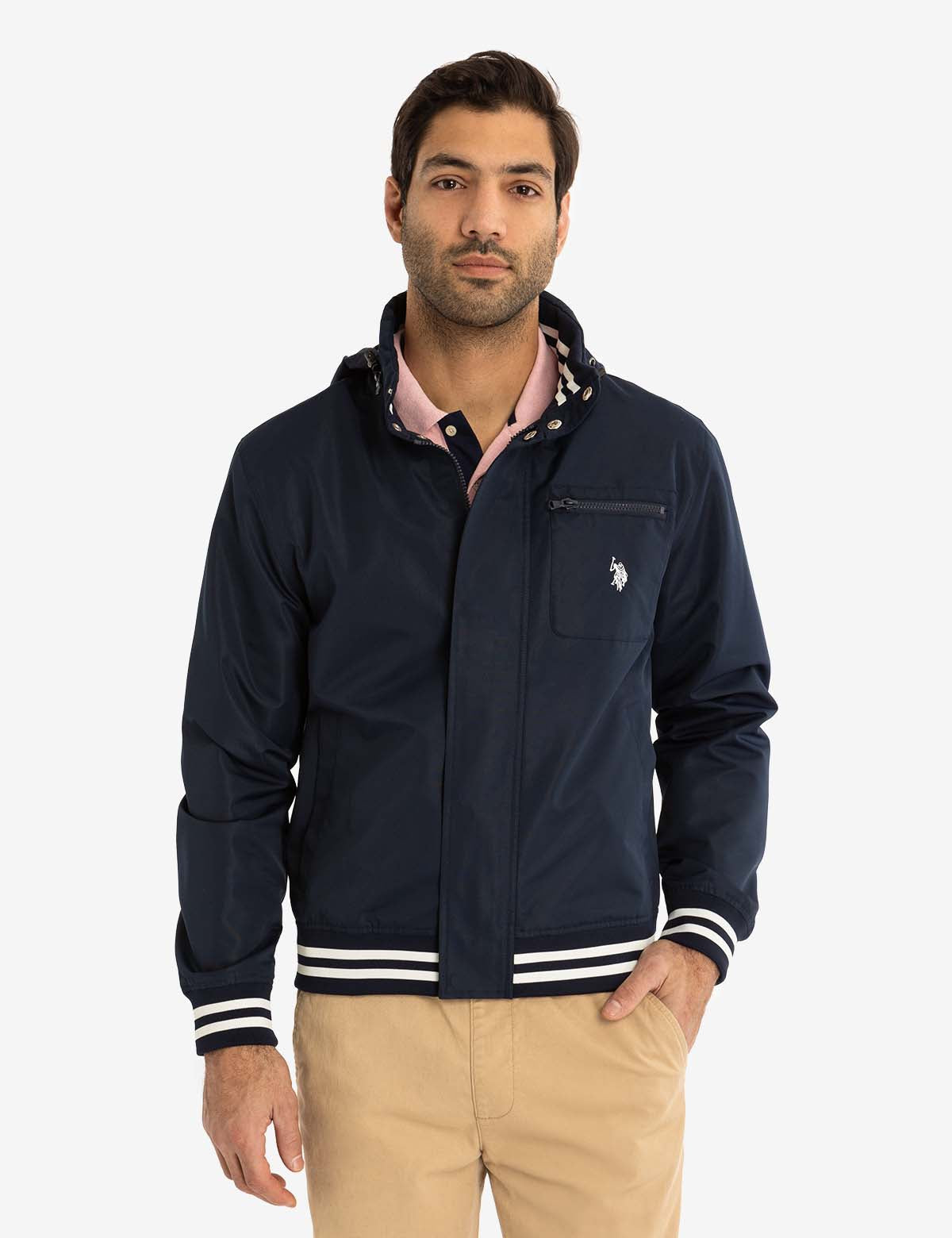 YACHT JACKET WITH PATCH POCKET– U.S. Polo Assn.