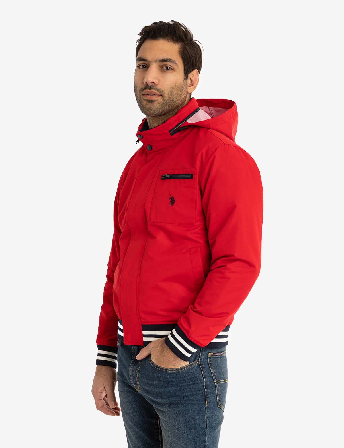 YACHT JACKET WITH PATCH POCKET– U.S. Polo Assn.