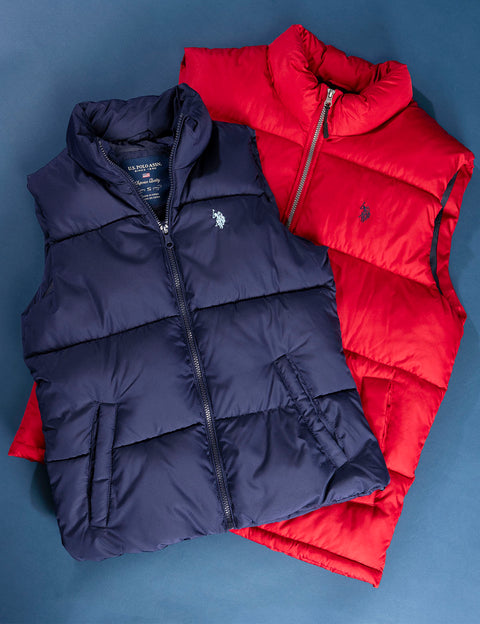 CLASSIC PUFFER VEST WITH ZIP POCKETS - U.S. Polo Assn.
