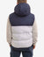 TRI COLORBLOCK HOODED PUFFER VEST - U.S. Polo Assn.