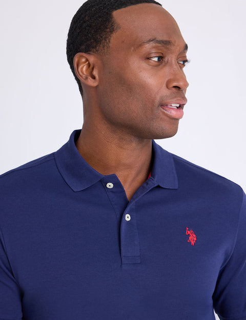 SOLID INTERLOCK POLO SHIRT - U.S. Polo Assn.