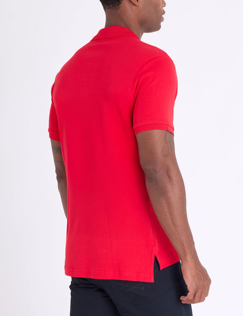 SOLID INTERLOCK POLO SHIRT - U.S. Polo Assn.