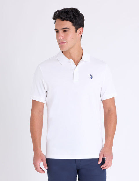 SOLID INTERLOCK POLO SHIRT - U.S. Polo Assn.