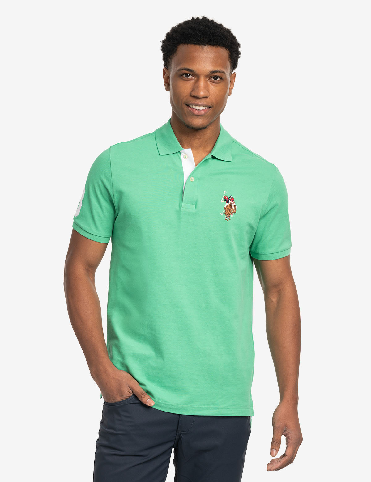MULTI COLOR BIG LOGO POLO SHIRT– U.S. Polo Assn.