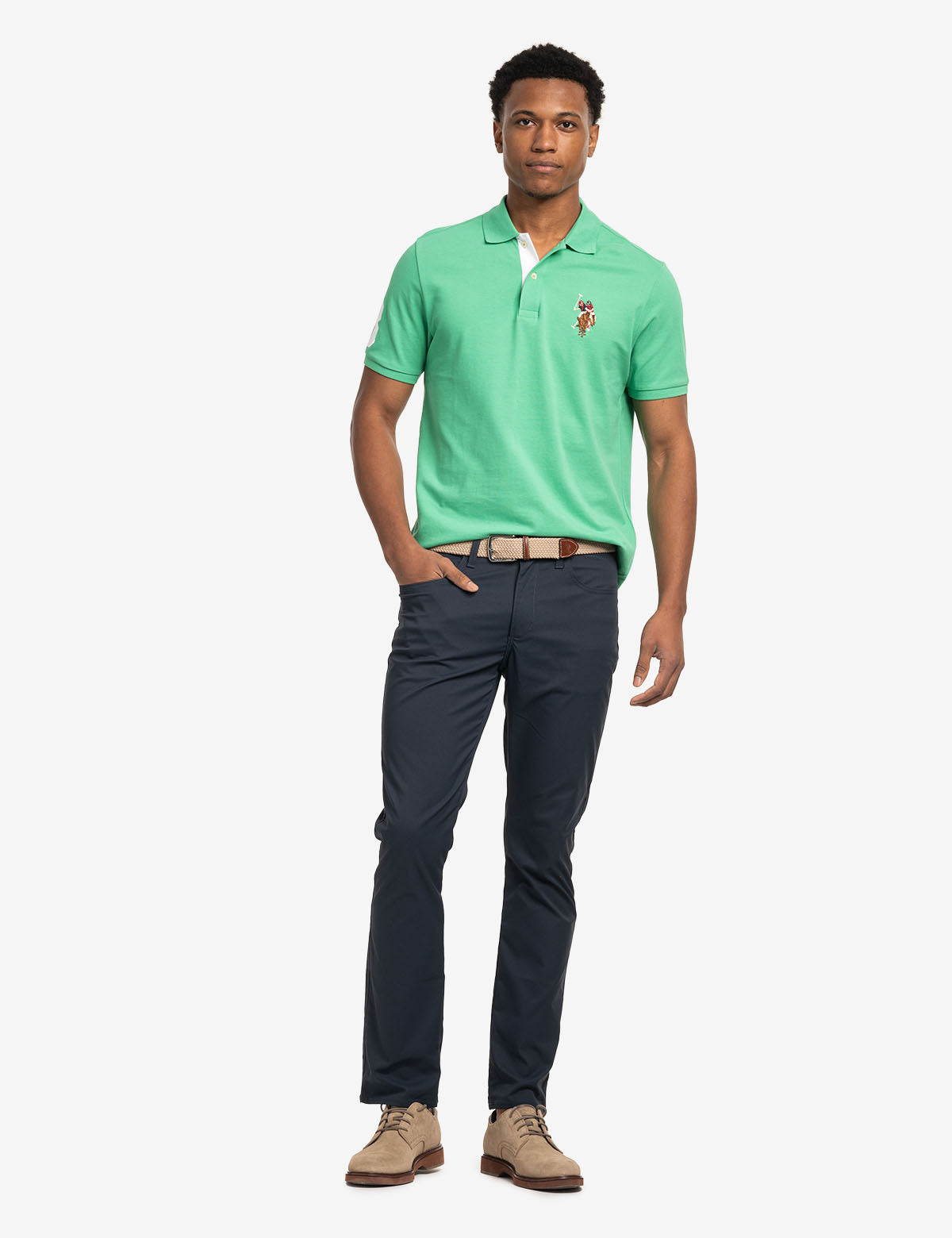 MULTI COLOR BIG LOGO POLO SHIRT– U.S. Polo Assn.