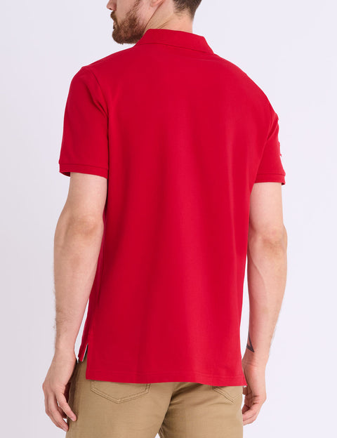 MULTI COLOR BIG LOGO SOLID POLO SHIRT - U.S. Polo Assn.