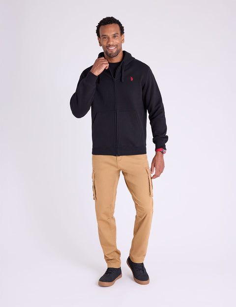 FULL ZIP LINED HOODIE - U.S. Polo Assn.