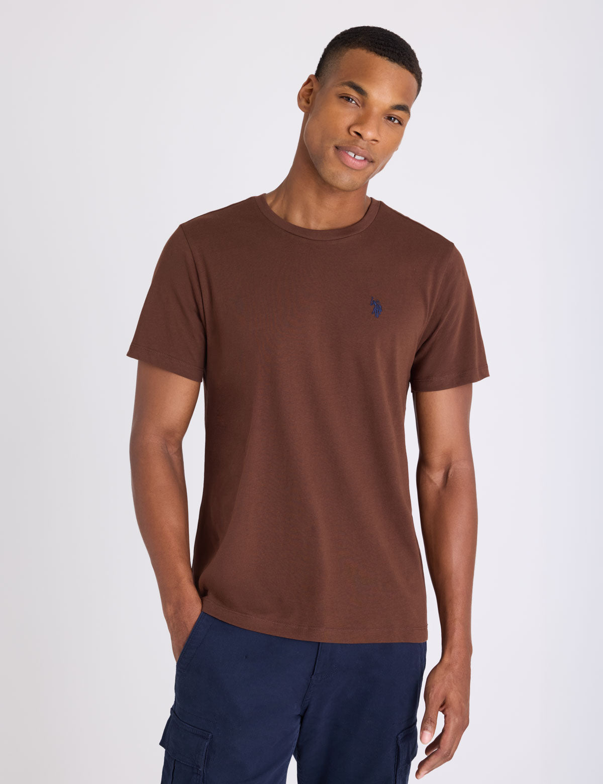 SOLID CREW NECK T-SHIRT