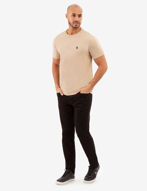 SOLID CREW NECK T-SHIRT - U.S. Polo Assn.