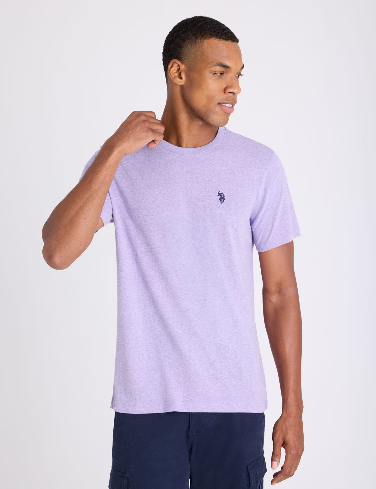 SOLID CREW NECK T-SHIRT