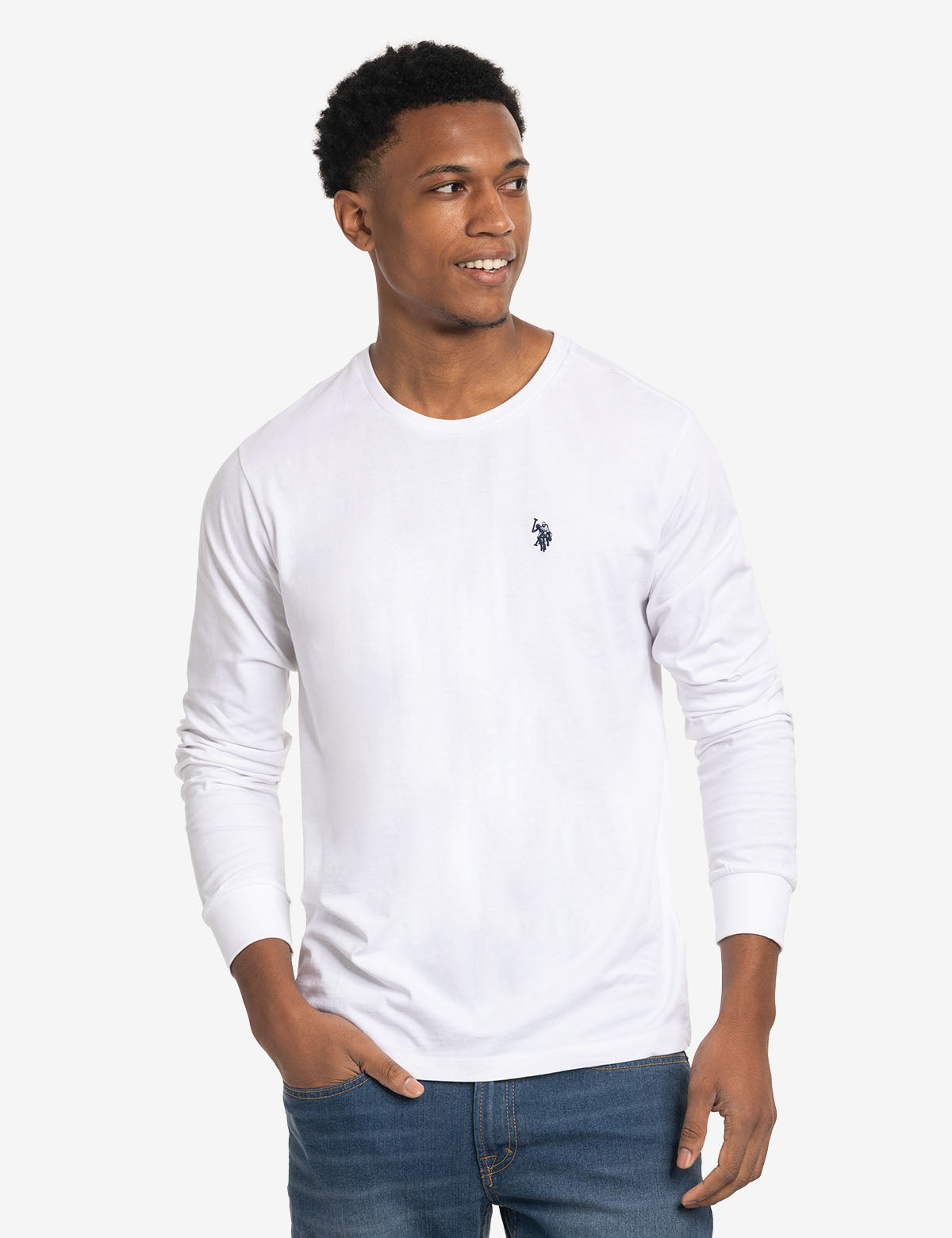 LONG SLEEVE SOLID T-SHIRT
