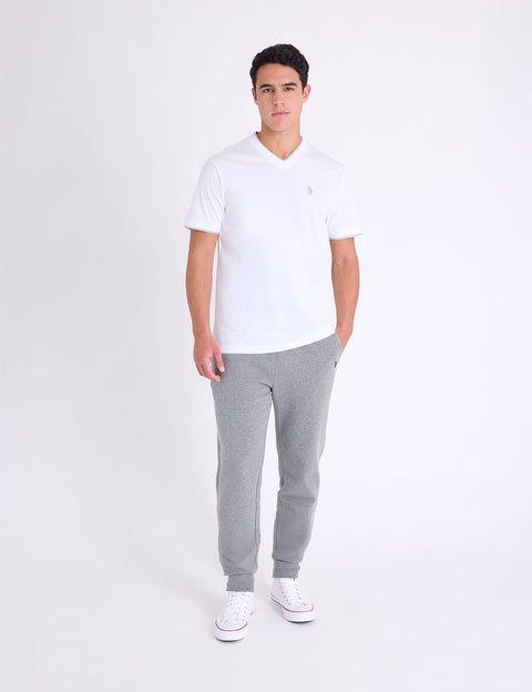 DOUBLE V-NECK T-SHIRT - U.S. Polo Assn.