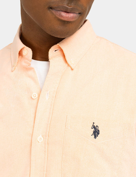 LONG SLEEVE STRETCH OXFORD SHIRT - U.S. Polo Assn.